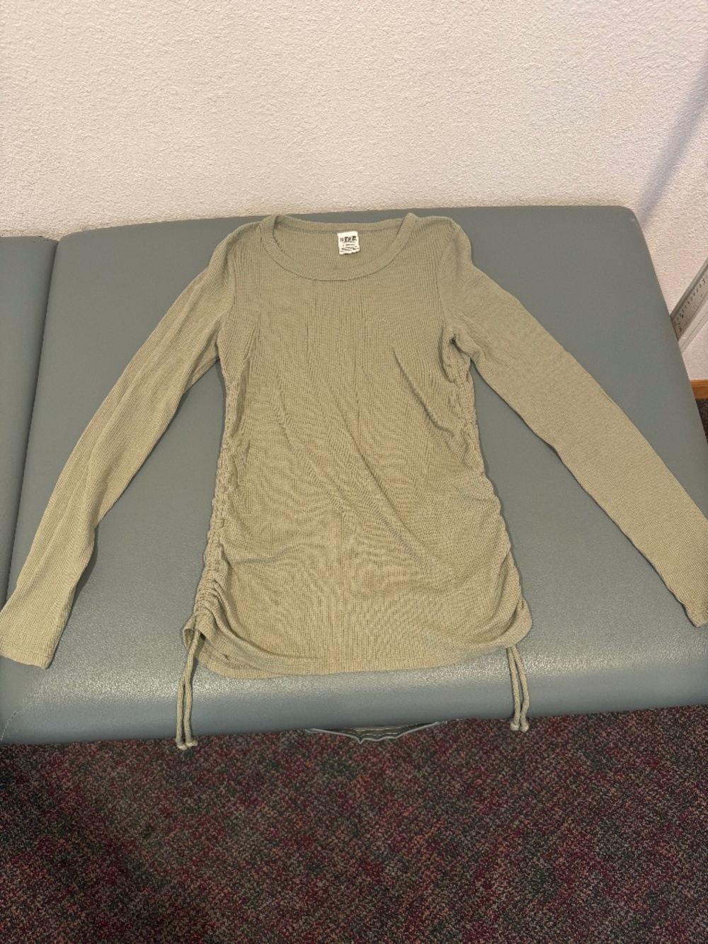 Waffle knit Long Sleeve